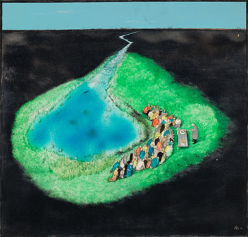 There Would Have Been No Hope Left for Any Human Creature, If the Number of Those Days Had Not Been Cut Short, For the Sake of the Elect by William Kurelek