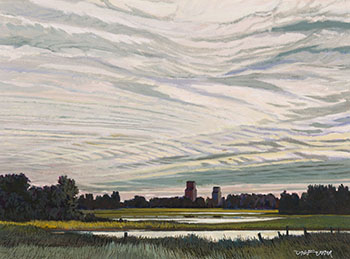 Near Camrose, Alberta by Richard (Dick) Ferrier