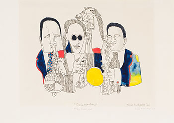 Three Musicians par Eric Metcalfe