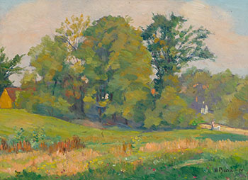 Paysage d'été by Henri Beau