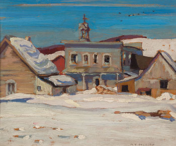 Quebec Village par Alexander Young (A.Y.) Jackson