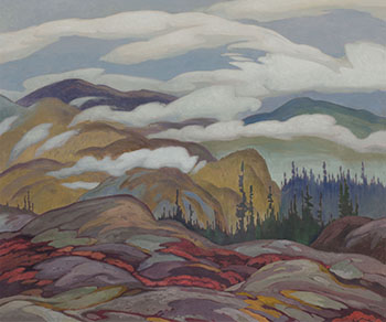 Rising Mist by Alfred Joseph (A.J.) Casson