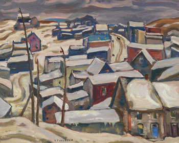 Mining City, Cobalt, Ontario by Alexander Young (A.Y.) Jackson