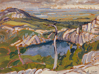 Georgian Bay Pool by Arthur Lismer