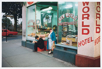 New World Confectionary by Fred Herzog