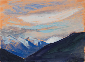 Mountain Scene par Emily Carr