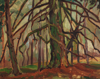 Woods, Victoria, BC by William Percival (W.P.) Weston