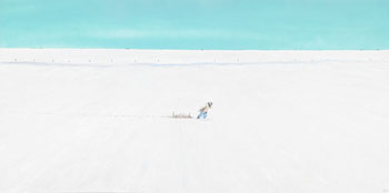 Frozen Jack Rabbits by William Kurelek