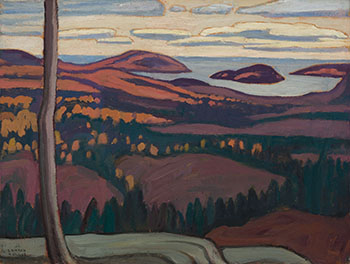 Island, North Shore, Lake Superior by Lawren Stewart Harris