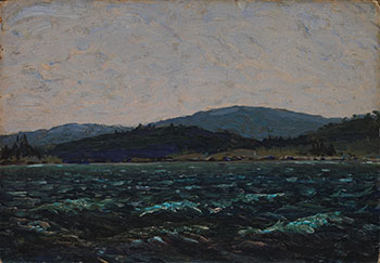 Sketch for Lake in Algonquin Park by Thomas John (Tom) Thomson