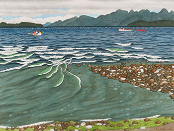 Qualicum by Edward John (E.J.) Hughes