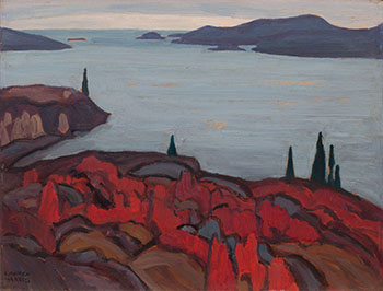 Coldwell - North Shore, Lake Superior by Lawren Stewart Harris