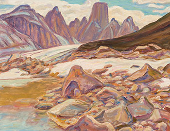 Mt. Asgard, Baffin Island par Alexander Young (A.Y.) Jackson