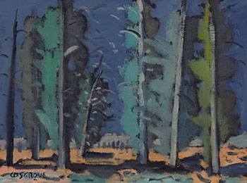 Autumn Woods, Oka Quebec by Stanley Morel Cosgrove