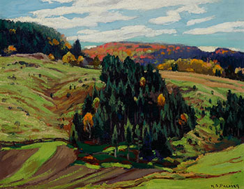 Rolling Country, Northern Quebec by Herbert Sidney Palmer