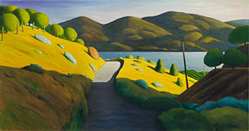 Naramata Evening par Ross Penhall