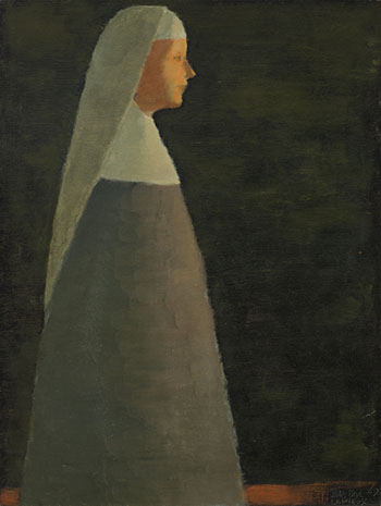 Religieuse by Jean Paul Lemieux