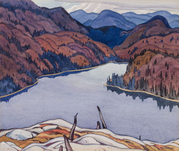 The Lake in the Hills, Lake Superior by Alfred Joseph (A.J.) Casson