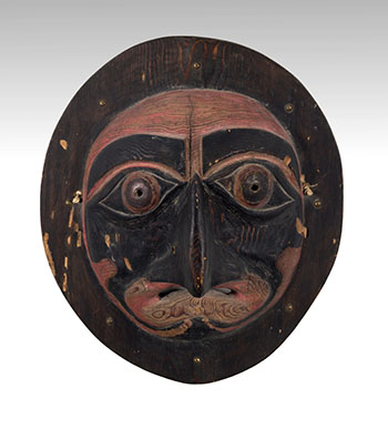 Moon Mask by Unidentified Northwest Coast Artist
