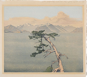 Howe Sound, BC by Walter Joseph (W.J.) Phillips