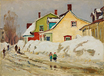 Yellow House, Baie St. Paul par Robert Wakeham Pilot