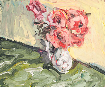 Roses in White Jug by Edward Beale