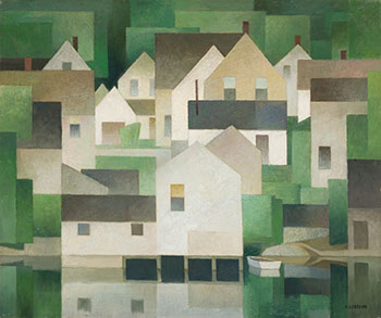 Village Pattern by Alfred Joseph (A.J.) Casson