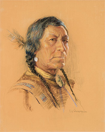 Chief Portrait by Nicholas de Grandmaison