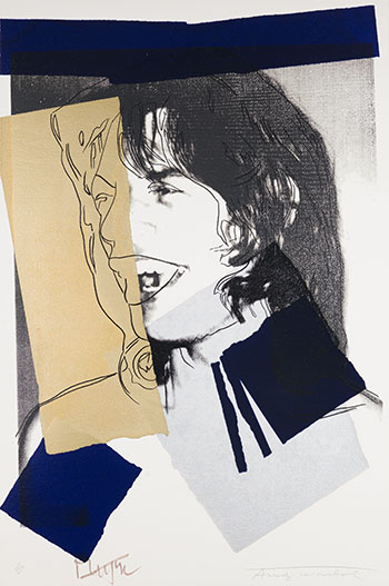 Mick Jagger (F.&S. II.142) by Andy Warhol