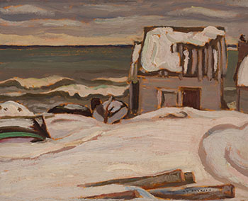 Fox River, Gaspé by Alexander Young (A.Y.) Jackson