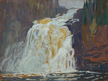 Waterfall, Algoma par Lawren Stewart Harris