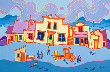 The Antique Truck by Ted Harrison