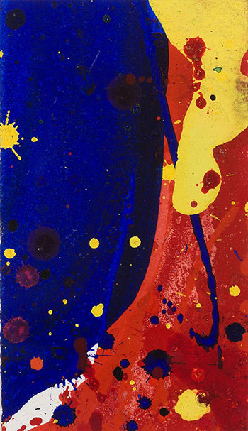 Untitled (No. 86) (from the Pasadena Box Suite) by Sam Francis