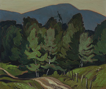 Near Bresnahan Lake par Alfred Joseph (A.J.) Casson