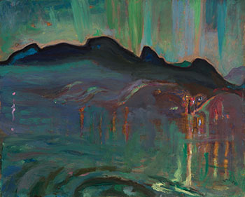 Northern Lights, BC by Frederick Horsman Varley