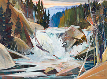 Pine River Falls par Brian M. Atyeo