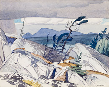 La Cloche Channel par Alfred Joseph (A.J.) Casson