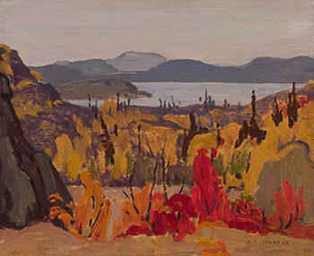 Autumn, Lake Superior by Alexander Young (A.Y.) Jackson