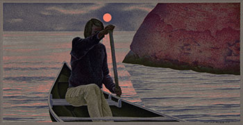 Sunrise par Alexander Colville