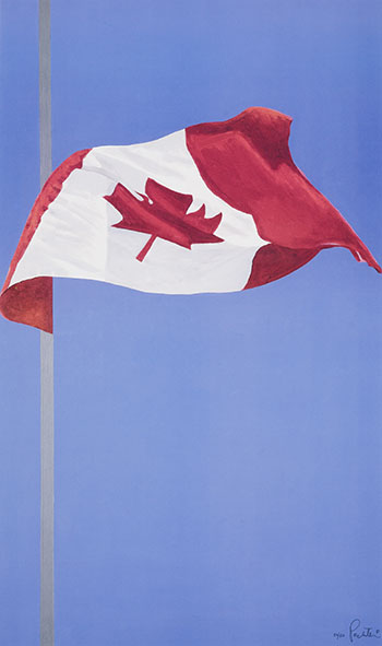 Canadian Flag par Charles Pachter