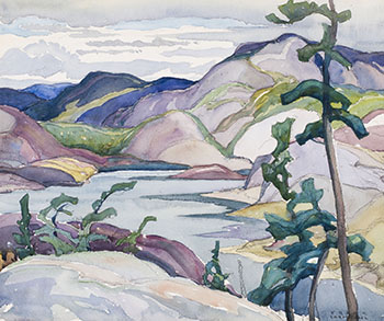 La Cloche Hills by Franklin Carmichael