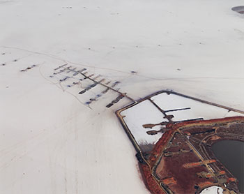 Silver Lake Operations #15, Lake Lefroy, Western Australia 2007 par Edward Burtynsky