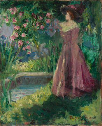 In the Garden (France) by Mary Riter Hamilton