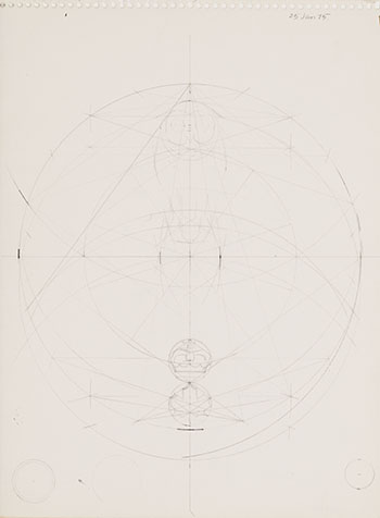 Study for Governor General's Medal (AC00614) par Alexander Colville