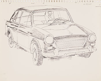 Car (AC00971) by Alexander Colville