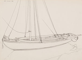 Boat (AC01058) by Alexander Colville