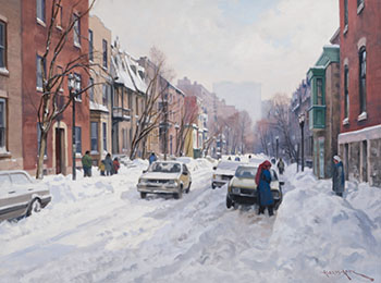 Aylmer (Looking South), Montreal, Quebec by Alexis Arts