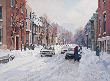 Aylmer (Looking South), Montreal, Quebec par Alexis Arts