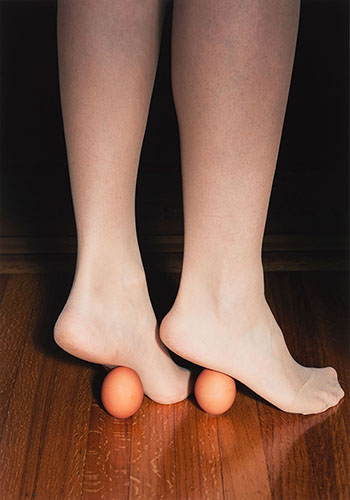 Eggs from the Janus series by Birthe Piontek