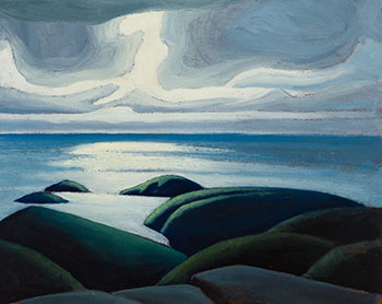 Lake Superior Sketch XI par Lawren Stewart Harris